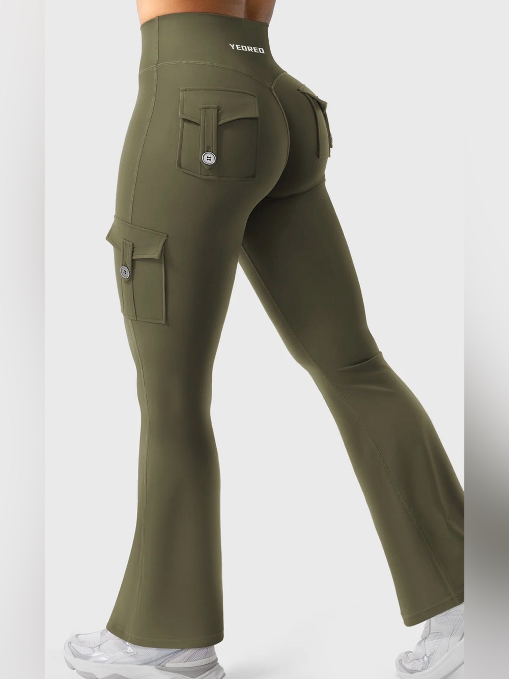 Yeoreo Hedda 28" CoreFlex Flared Leggings